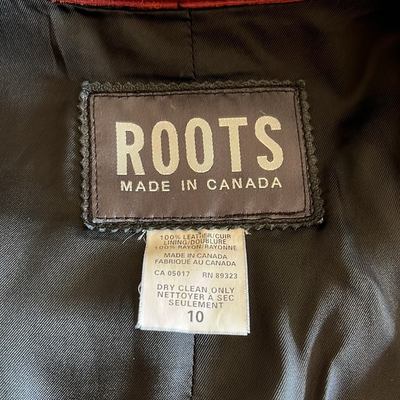 Vintage Roots Burgundy Leather Jacket - Picture 5 of 6